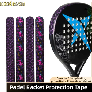 Băng bảo vệ vợt Padel, Chống sốc Giảm ma sát Miếng dán cạnh đầu mái chèo, Cuộc thi băng bảo vệ khung chống trầy xước có độ đàn hồi cao chống rơi thời trang