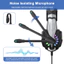 Tai nghe gaming chụp tai Có Dây có mic đàm thoại Led RGB,headphone dùng cho máy tính điện laptop ipab