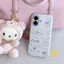 Phone Case For iPhone 17 Pro Max 16 15 TPU Cat Laser Aesthetic Korean Cute