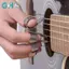GHX 4 Phụ kiện đàn Guitar ngón tay pis plectrums dụng cụ trượt kim loại VN