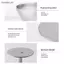 2023 Cốc Cốc Cốc Inox Mới Kem Món Tráng Miệng Bát Salad Đĩa Trái Cây Món Ăn Sna KTV Thanh Tiếp Liệu [VN]