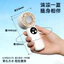 Quạt đóng băng cầm tay Di động Im lặng Tuổi thọ pin dài Sạc USB Quạt Mini 1PAV