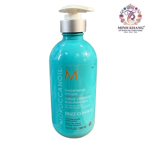 Kem sấy suôn mượt dành cho mọi loại tóc Moroccanoil Smoothing Lotion 300ml ( Lotion Lissante ) [ MK ]
