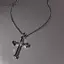 AqToCna Thời Trang Nữ Trái Tim Sáng Bóng Zircon Mặt Dây Chuyền Chữ Thập Nelace Cổ Điển Đơn Giản Unisex Xương Đòn Dây Chuyền Punk Hip Hop Đảng Trang Sức AqToCna