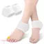 TOPTOOLCX Vỏ bảo vệ gót chân, Tất gót chân bằng silicon chống nứt Plantar Fasciitis, Sửa chữa da Miếng đệm giày dưỡng ẩm bằng vải Polyester gót chân
