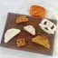 Croissant Pretzel Vuốt Tóc Mô Phỏng Thực Phẩm Acrylic Kẹp Tóc Phụ Kiện Tóc Cho Nữ Bé Gái Quà Tặng