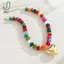 Boho Choker Nelace Hạt Acrylic Nhiều Màu Sắc Trang Sức Bãi Biển Nhẹ Nữ Phong Cách Lễ Hội Mùa Hè
