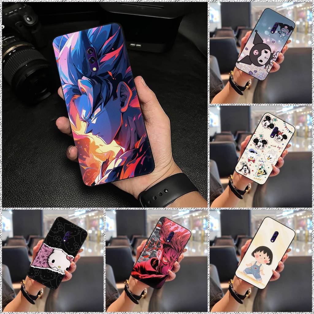 Ốp Điện Thoại Graffiti Silicon Cho Oppo K3 / Realme X Bọc Toàn Bộ Chống Va Đập Chống Bụi Bẩn Dễ Thương Chống Bụi Thiết Kế Thời Trang Chống Thấm Nước Bền Bảo Vệ TPU Chống Sốc Mềm Hoạt Hình