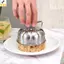 < YEI > Khuôn Onigiri hình quả bí ngô bằng thép không gỉ có tay cầm Khuôn nướng bánh hình Pawpaw Nhà hàng nhà bếp Mới