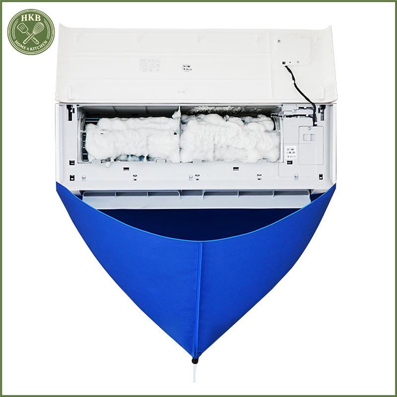 [SH] Túi bọc làm sạch mã hóa không khí 100cm Chất tẩy rửa bằng nhựa PVC có nước Trang chủ 1-1.5P Dụng cụ điều hòa treo chia [VN]