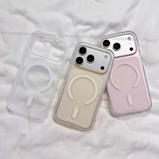 Ốp điện thoại Acrylic sương mù băng từ tính cho iPhone 17 Pro Max 16 15 Pro Max Vỏ bảo vệ chống sốc