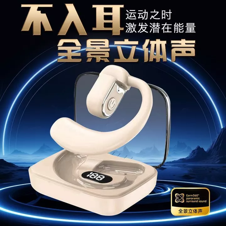 Tai nghe Tai nghe Tai nghe Tai nghe Bluetooth Tai nghe Bluetooth Dẫn truyền xương Tai nghe Bluetooth không dây Không móc trong tai Tai nghe thể thao T – 2