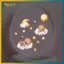 BVY Glow In The Dark Moon Bear Toilet Seat Stiers Đề can treo tường tự dính có thể tháo rời Trang trí phòng tắm dễ thương cho gia đình.