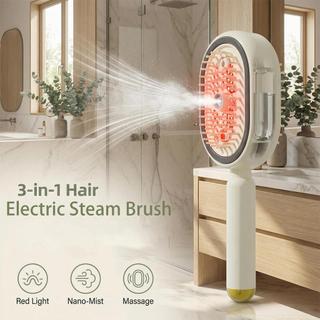Bàn chải tóc có vòi phun nước Máy duỗi lược cầm tay có vòi phun Lược hơi nước điện để làm tóc Du lịch ewoekvn