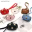 Móc khóa túi xách Mini SRVN Kawaii có da PU Hoàn hảo để lưu trữ tiền xu Phong cách thời trang sang trọng.