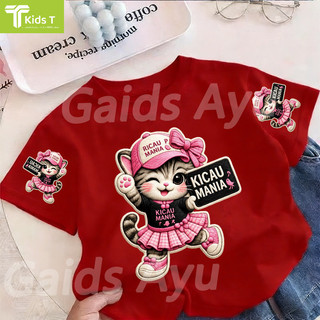 COD✅ (Hồ Chí Minh)Kids T Mall Áo phông tay ngắn In hình hoạt hình Áo Kiểu rộng và ấn tượng Trẻ em thời trang #VN188