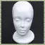 Mũ Mô Hình Đầu Mannequin Bọt Nữ Tóc Giả Giá Đỡ Màu Trắng