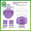 SWEET 350ml Cốc Cà Phê Du Lịch Cốc Silicon Gấp Cốc Nước BPA FREE Bình Cấp Thực Phẩm Cách Nhiệt Du Lịch Chai Cách Nhiệt n