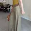 Mùa hè Thiết kế phong cách mới Cảm giác Quần ống rộng thời trang Niche Low-Waist Slimer Look Loose Casual Checkers