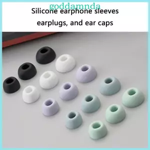 GODD Silicone Bảo Vệ Đầu Tai Cắm Đệm Trong Tai Thoải Mái Tai Nghe Nhét Tai Tăng Cường Độ Bền Thích Hợp Cho Buds 6