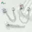 Springevenstar Quần Từ Tính Cuff Kẹp Giữ Mạnh Dễ Thương Dây Xích Trang Trí Không Trượt Tay Cầm Quần Jean Có Thể Điều Chỉnh Chiều Dài Cho Dailymuting Springevenstar
