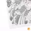 Koi Fish Tattoo Stiers Thiết kế chống nước 3D Bán vĩnh viễn Lý tưởng cho nghệ thuật cơ thể độc đáo mới