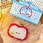 CANAMEK Dễ Thương Sang Trọng Trái Cây Sang Trọng Búp Bê Móc Chìa Khóa Sáng Tạo Lõi Trái Cây Mặt Dây Chuyền Thời Trang Bapa Treo Phụ Kiện Trang Trí Quà Tặng CSF