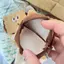 HNKMP Kawai Bánh Quy Túi Đựng Tiền Xu Ví Bánh Sang Trọng Tai Nghe Túi Đựng Chìa Khóa Thẻ Túi Bảo Quản Trẻ Em Quà Tặng Sinh Nhật Mặt Dây Schoolbag.
