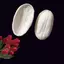 TRTR 2 Chiếc Cánh Hoa Tulip Khuôn Silicon Dụng Cụ Trang Trí Bánh Veiner Khuôn Gumpaste, Sugarcraft, Nhựa Đất Sét Khuôn VN