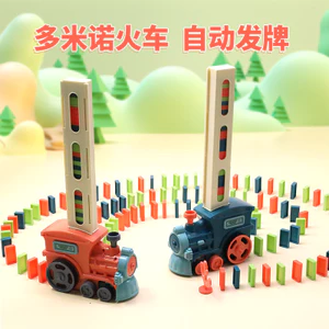 Domino Xe Tự Động Lô Hàng Tấm Chiếu Nhạc Điện Hoạt Hình Đồ Chơi Xe 26.5.22