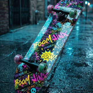 Graffiti Hợp Thời Trang Chơi Khung Xe Đạp Xe Điện Chống Trầy Xước Băng Chống Thấm Nước Hành Lý Ván Trượt Tự Dính Miếng Dán Trang Trí 26.