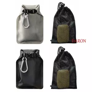 Hộp đựng xà phòng DARON, Hộp đựng xà phòng kín di động có túi đôi, Túi lưu trữ du lịch Chống rò rỉ có khóa Túi đựng xà phòng du lịch có thể gập lại Tiện ích du lịch