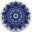 1 Cái Tròn Bằng Gỗ Trang Trí Khay Tối Mandala Hoa Chân Khay Trang Trí Bàn