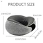Wander Plus Memory Foam Gối du lịch hình chữ U có cằm Hỗ trợ máy bay Hỗ trợ ngủ trên ô tô Hỗ trợ cổ tử cung