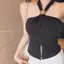 Nhẹ Sang Trọng Dây Tắt Vai Với Thiết Kế Miếng Lót Ngực Pure Desire Phong Cách Thanh Lịch Mùa Hè Đi Lại Mỏng Hơn Nhìn Cao Cấp