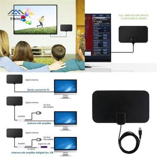 Ăng-ten TV ELBBKG HDTV Flat Trong nhà Phạm vi 50 dặm VHF UHF DVB - Bla mới