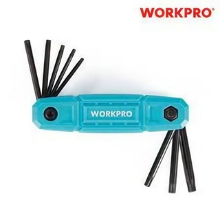 Bộ Lục Giác, Hoa Thị Xếp Nhiều Chi Tiết Bằng Thép CR-V WORKPRO WP222028 WP222030 WP222032 WP222033