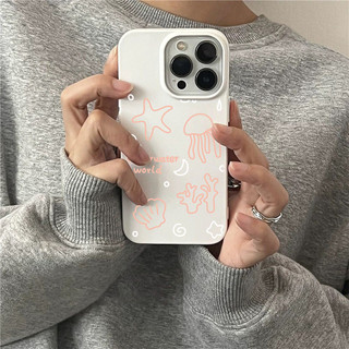Ốp Lưng IPhone 13 15 11 17 16 12 14 ProMax  Thế Giới Dưới Biển 7 8Plus XR X XS Max