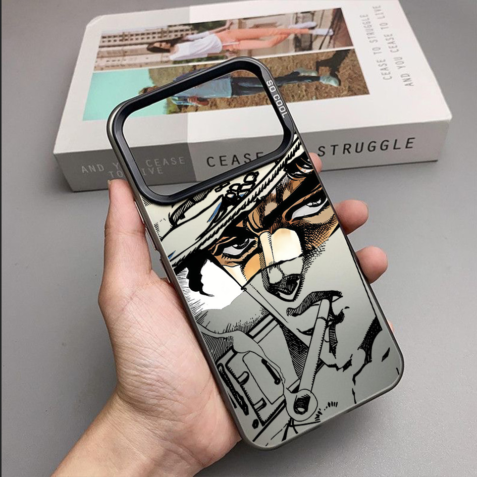 Dành cho Redmi Turbo 5 Max / Turbo 4 Pro / POCO X8 Pro X7 X6 F8 F7 “JOJO ” ”‌Ốp điện thoại viền mềm lưng cứng Jotaro Kujo "/ Note 15 Pro Mi 15T 14T K90 Pro Redmi chống sốc