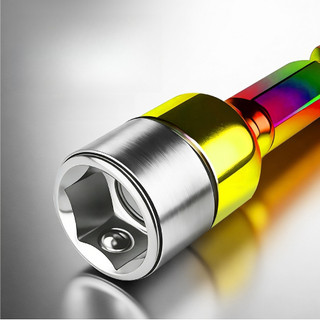 [FUXIN] 2 chiếc hoặc 3 Ổ cắm bóng thép lục giác 8mm Bit mô-men xoắn cao Không từ tính Phát hành nhanh