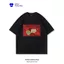 AdventureTime Phiêu Lưu Thời Gian Cho Bé Po Và Da Cũ Hàng Hóa Áo Thun Nam Nữ Cotton Nguyên Chất Tay Ngắn Cặp Đôi Mặc Rời