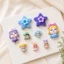 Set Charm Crybaby Bé Thỏ Khóc Pastel Kawaii Ngôi Sao Tím Resin DIY Gắn Dép Cute Mini Dễ Thương Phụ Kiện Girl Cartoon Xin