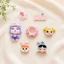 Set Charm Crybaby Phao Bơi Peach Love Kawaii Pastel Resin DIY Gắn Dép Cute Bé Khóc Mini Dễ Thương Hot Trend 2026