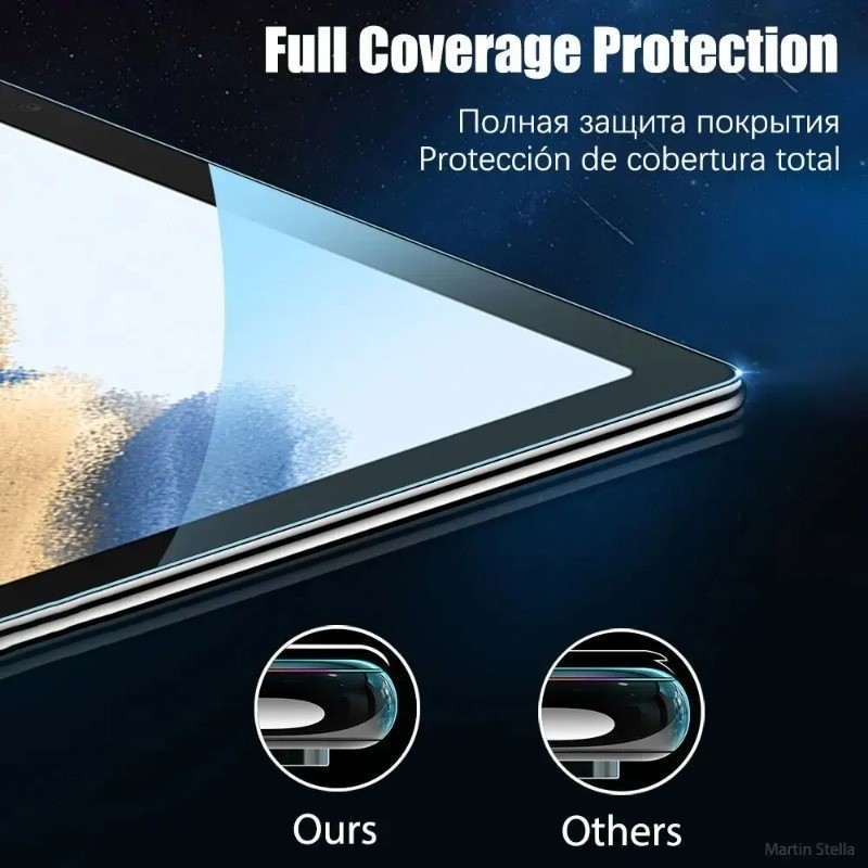 1-2 Chiếc Kính Cường Lực Mờ Cho Samsung Tab A11 A11 + A7 A8 A9 A9 + Lite 8.7 10.4 11.0 10.5 HD Bảo Vệ Màn Hình Chống Ánh Sáng Xanh Và Phim Blueray