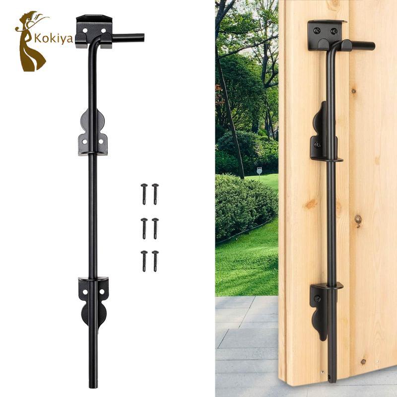 Chốt cổng cường lực cao, bu lông, thanh chặn chịu lực, trượt, phù hợp hàng rào gỗ