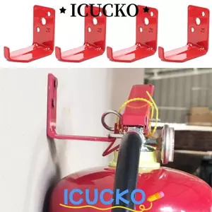 ICUCKO 4 Bình chữa cháy Giá đỡ đa năng Móc treo tường 20LB