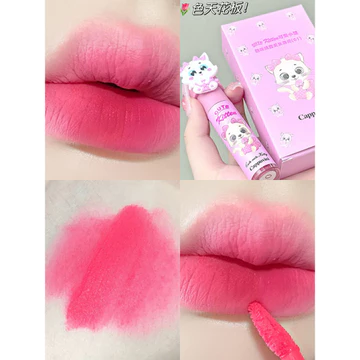 Sao anh dịu dàng thế!Son Môi 2026 Phong Cách Mới Đào Hồng Son Môi Sữa Bánh Lip Cream Lip Glaze Miko Joint Lip Mud