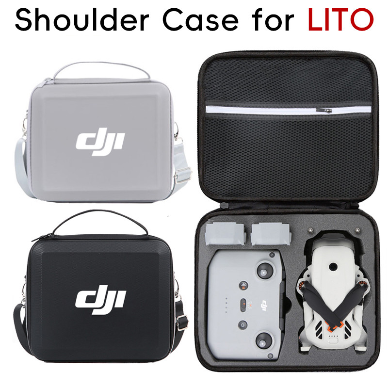 Tương thích với túi đựng bộ điều khiển từ xa tiêu chuẩn DJI LitoX1 / Lito1 (RCN3), hộp bảo vệ bên trong bằng bọt Lito, túi xách