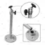 Giá đỡ trần máy chiếu PYCOU, Giá đỡ máy chiếu đa năng bằng bạc 180mm, Giá đỡ máy chiếu tải 3KG có thể điều chỉnh bền bỉ Máy quay phim