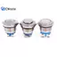 Công tắc nút nhấn kim loại 16mm KHÔNG Đặt lại tạm thời Công tắc nút nhấn tự đặt lại Đẹp